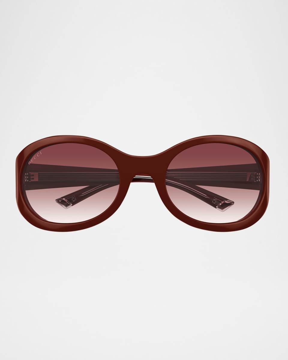 GG2013S Round Recycled Acetate Sunglasses